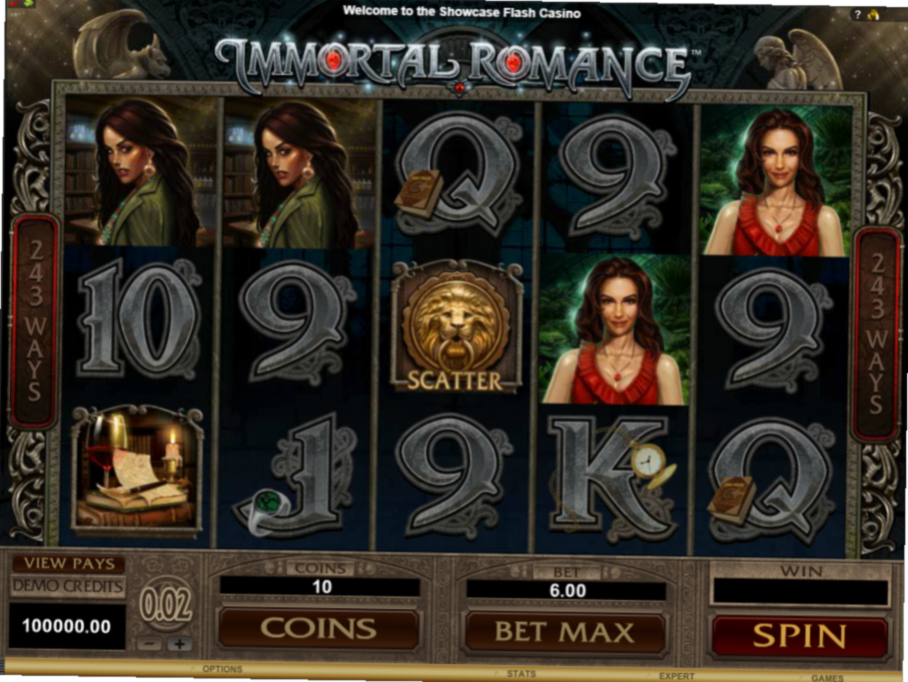 Immortal Romance von Microgaming