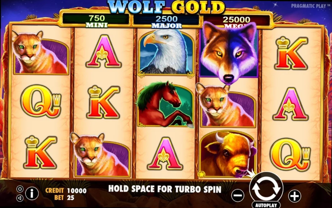 Wolf Gold von Pragmatic Play